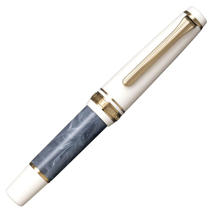 Sailor Professional Gear Slim Mini Rencontre Fountain Pen Gris Fer 14K Nib