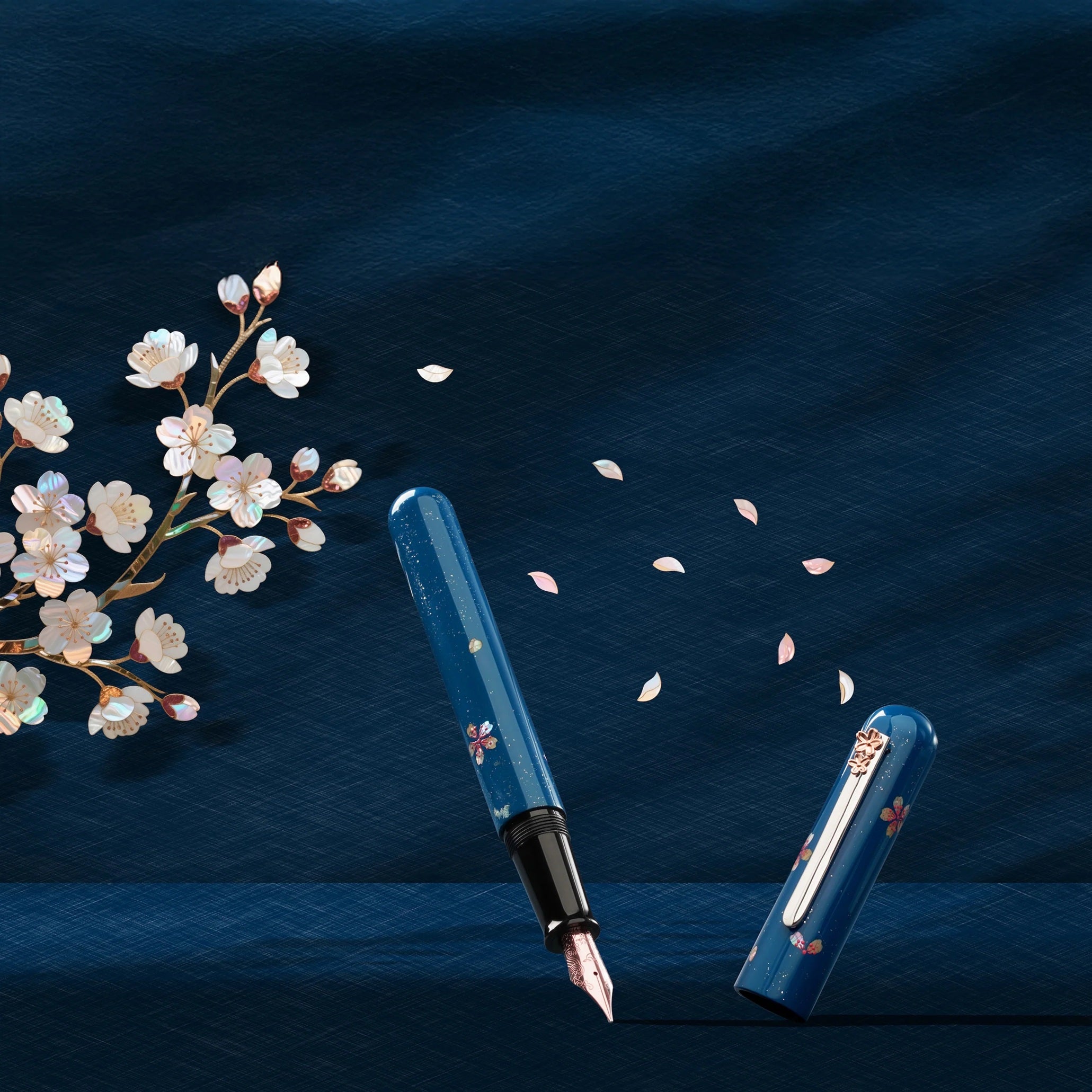 Nahvalur Urushi Cherry Blossom SE Fountain pen