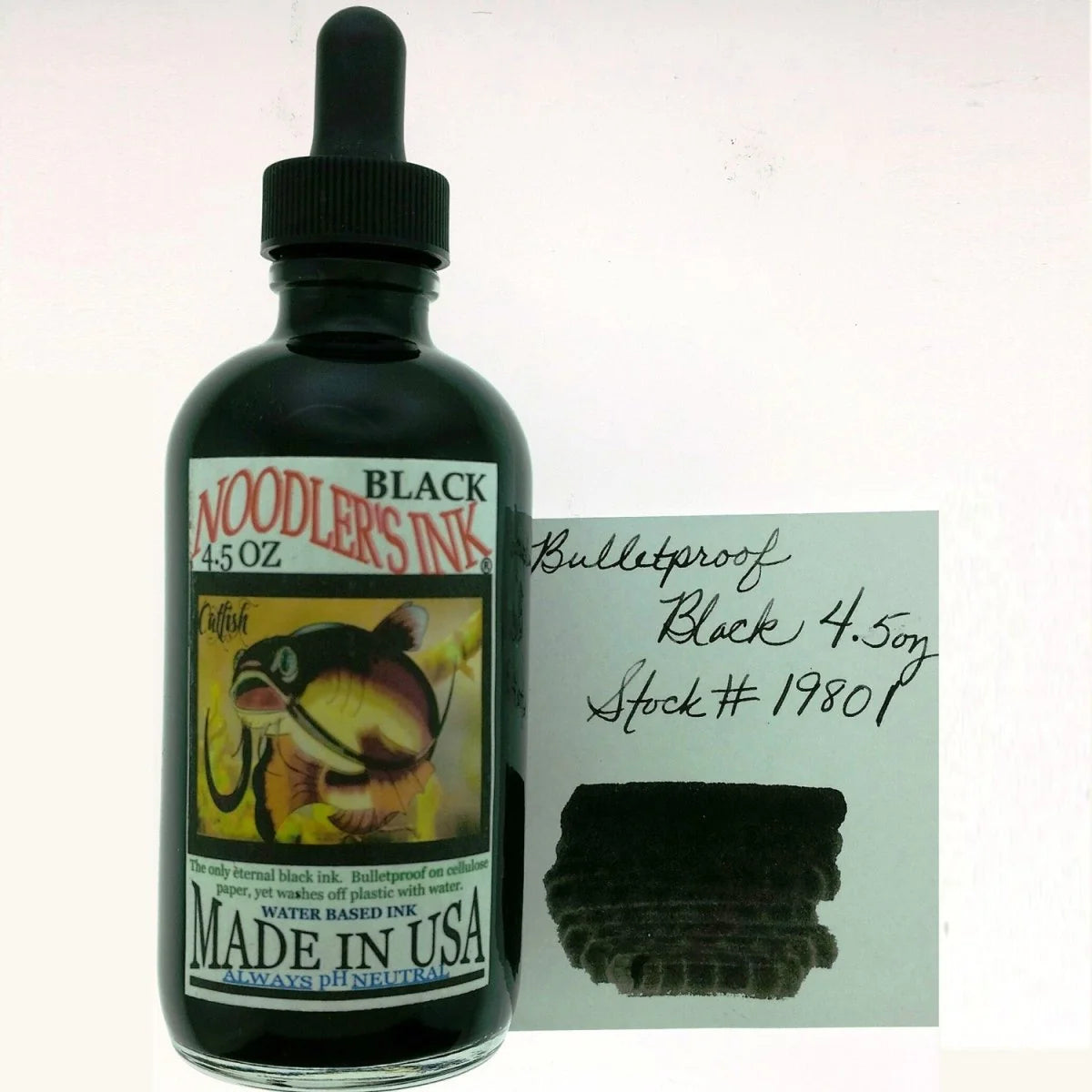 Noodler's 19801 Black Ink Bottle - 133 ML
