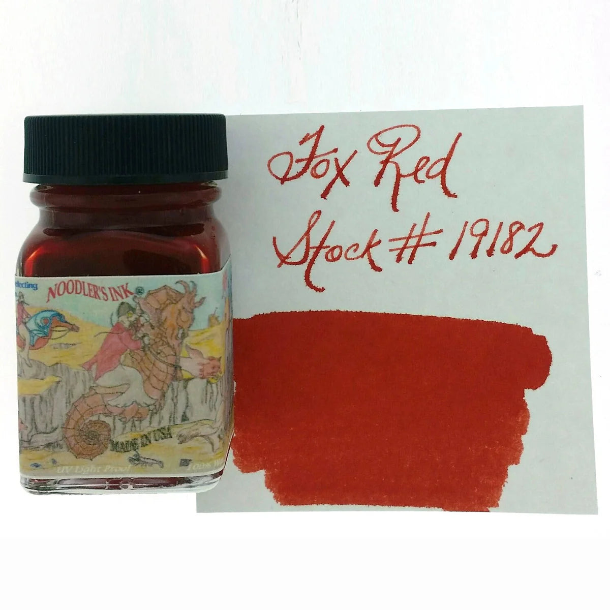 Noodler's Ink Bottle (Fox Red - 29 ML) 19182 – PEN PLANET