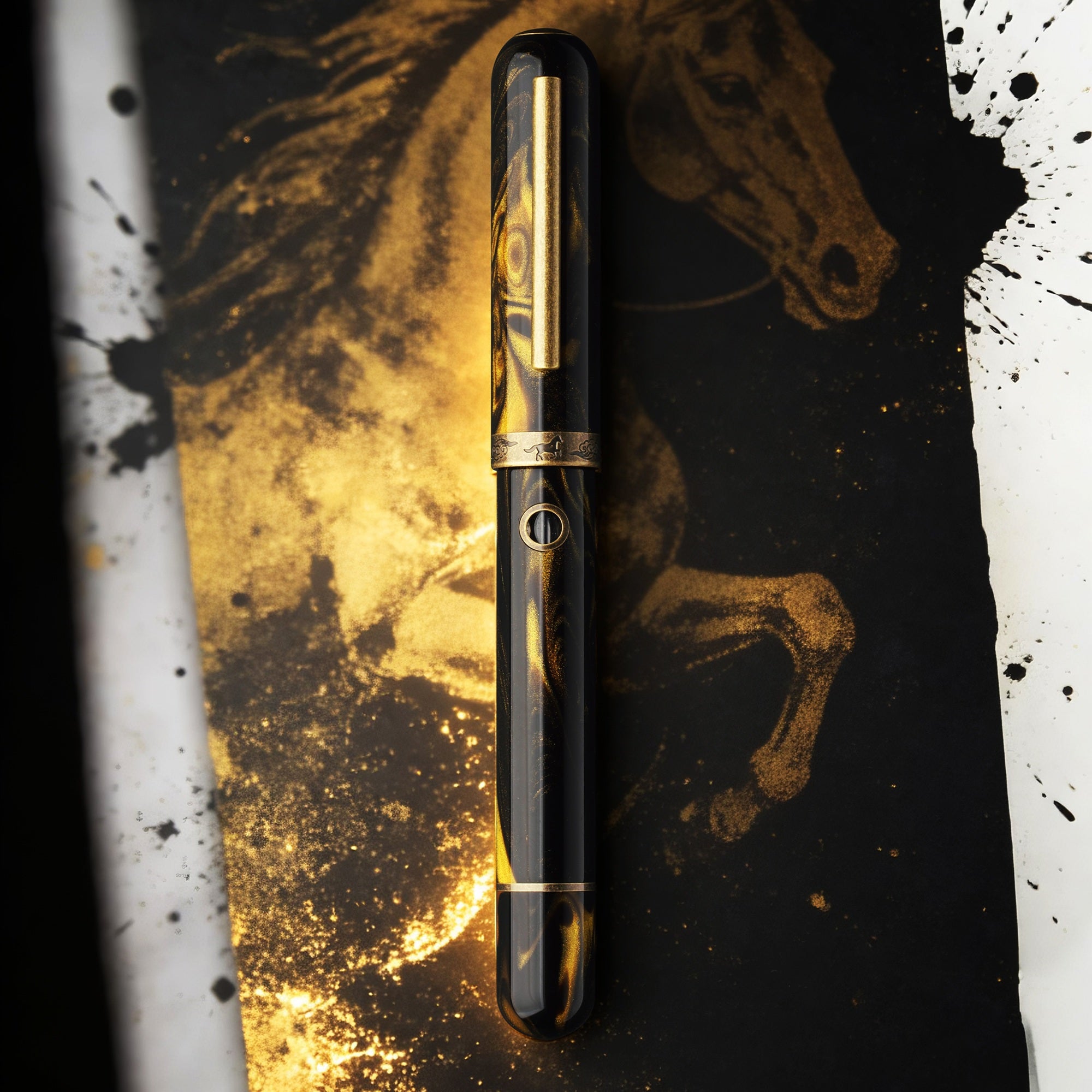 Nahvalur Nautilus Pen Of The Year Zodiac Horse 2026 LE GT Fountain Pen