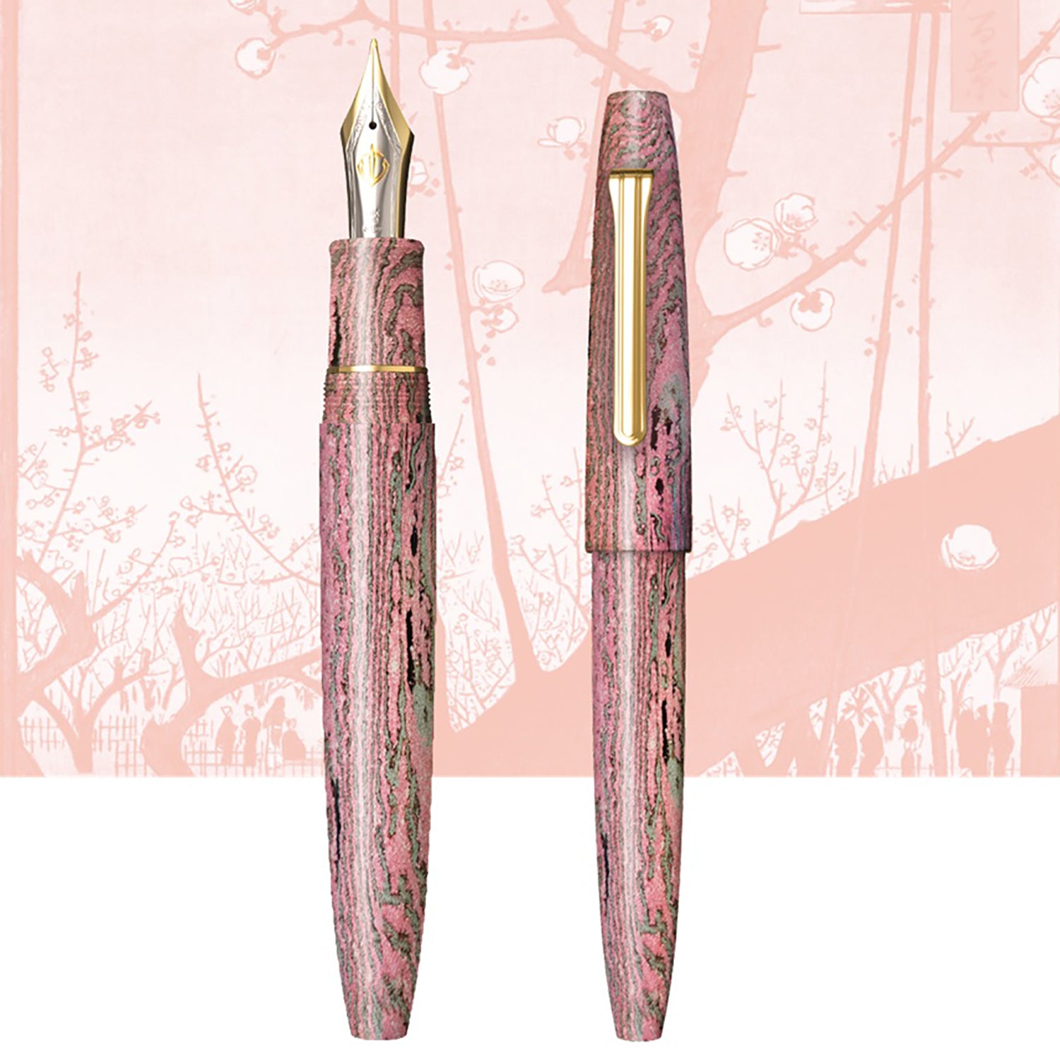 Sailor 1911 King of Pens Umesaki Ebonite GT Naginata Togi Fountain pen