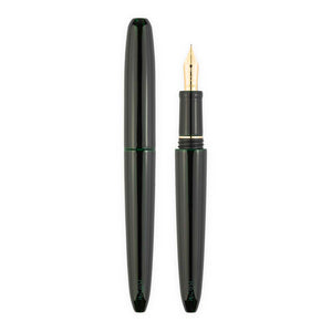 Scribo Piuma Fountain Pen Hane Kuro Tamenuri & Gold Limited Edition