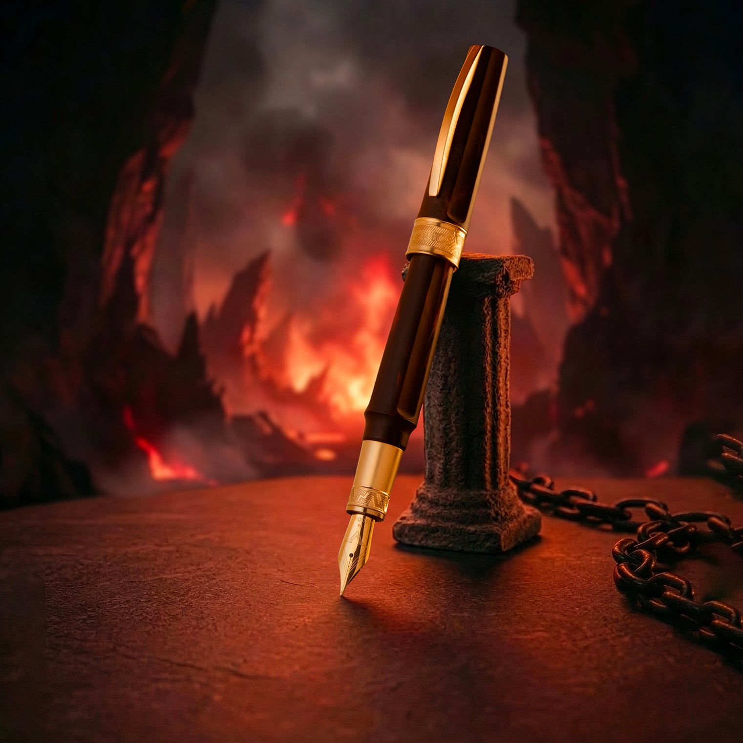 Visconti Mirage Mythos Hades Fountain Pen